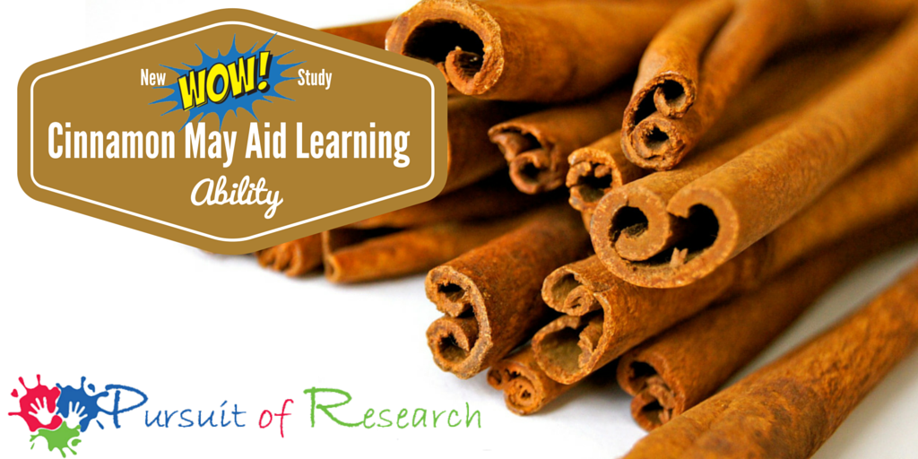 CINNAMON MAY AID LEARNING ABILITY