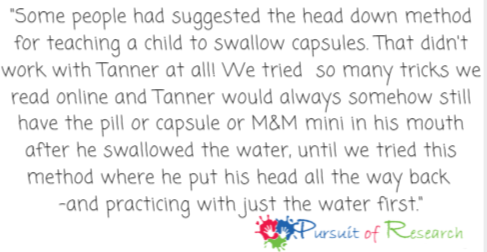 Easy Tips Teach Your Child To Swallow Pills