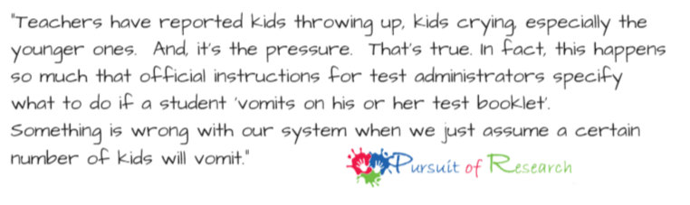 Wise Words About Stupid Standardized Testing