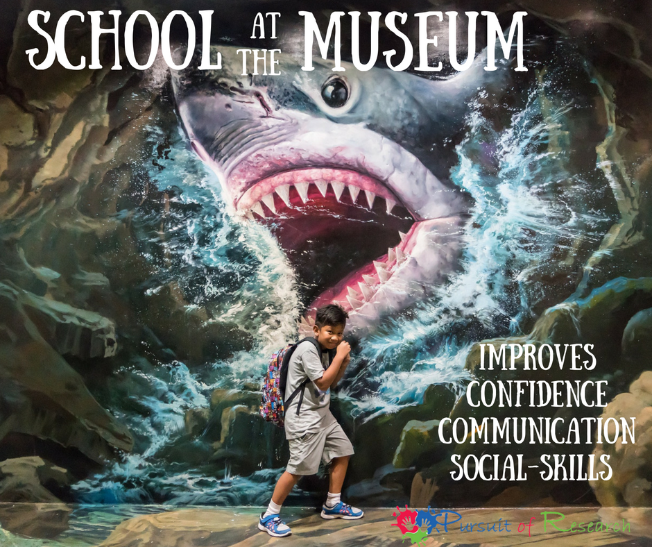 School at the museum improves confidence, communication, social skills