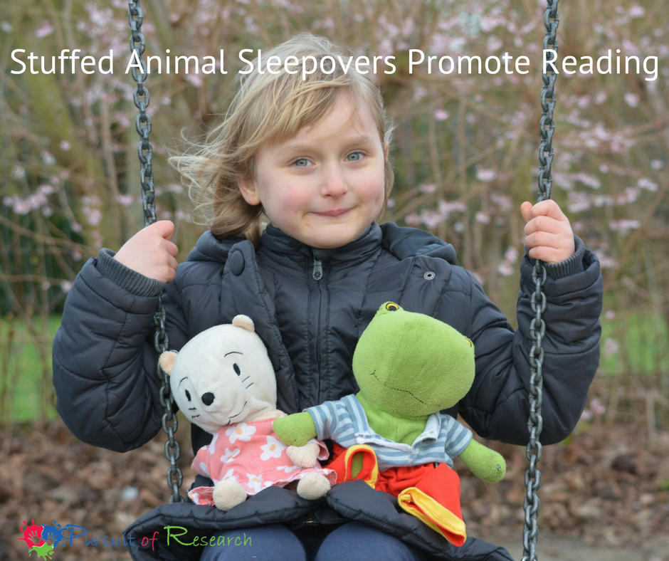 stuffed animal sleepovers promote reading