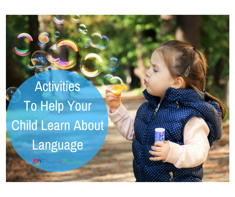 activities to help your child learn about language 
