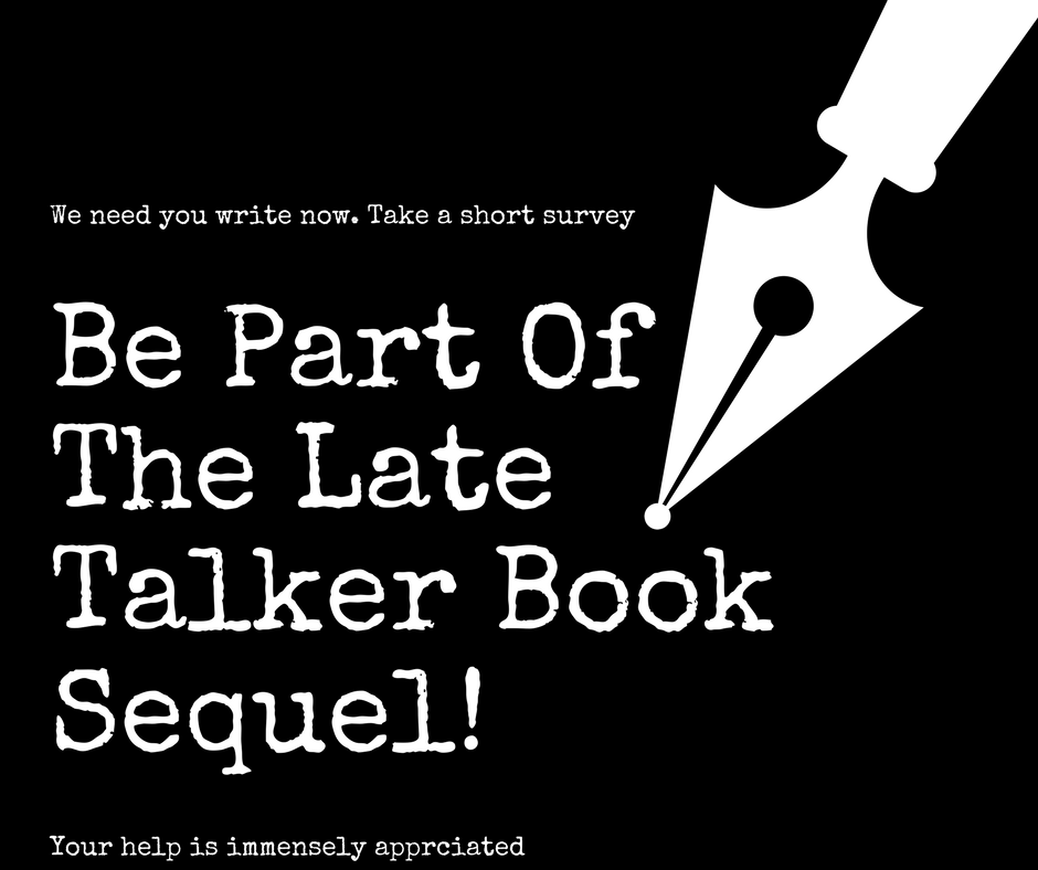Late Talker Book Sequel Survey