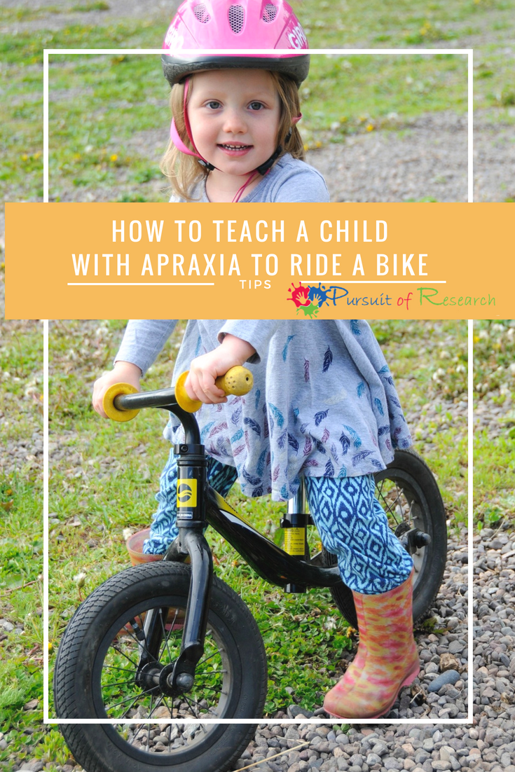 How to teach a child with apraxia to ride a bike